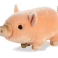 Aurora® Adorable Miyoni® Tots Pot-Bellied Piglet Pink Stuffed Animal - Lifelike Details Make a Cherished Companion - Perfect for Decorating Bedrooms