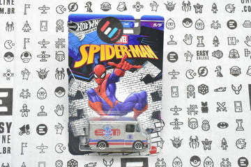 Hot Wheels Silver Series Spider Man Combat Medic [Silver] 5/5, 1:64 Scale Diecast Toy Vehicle