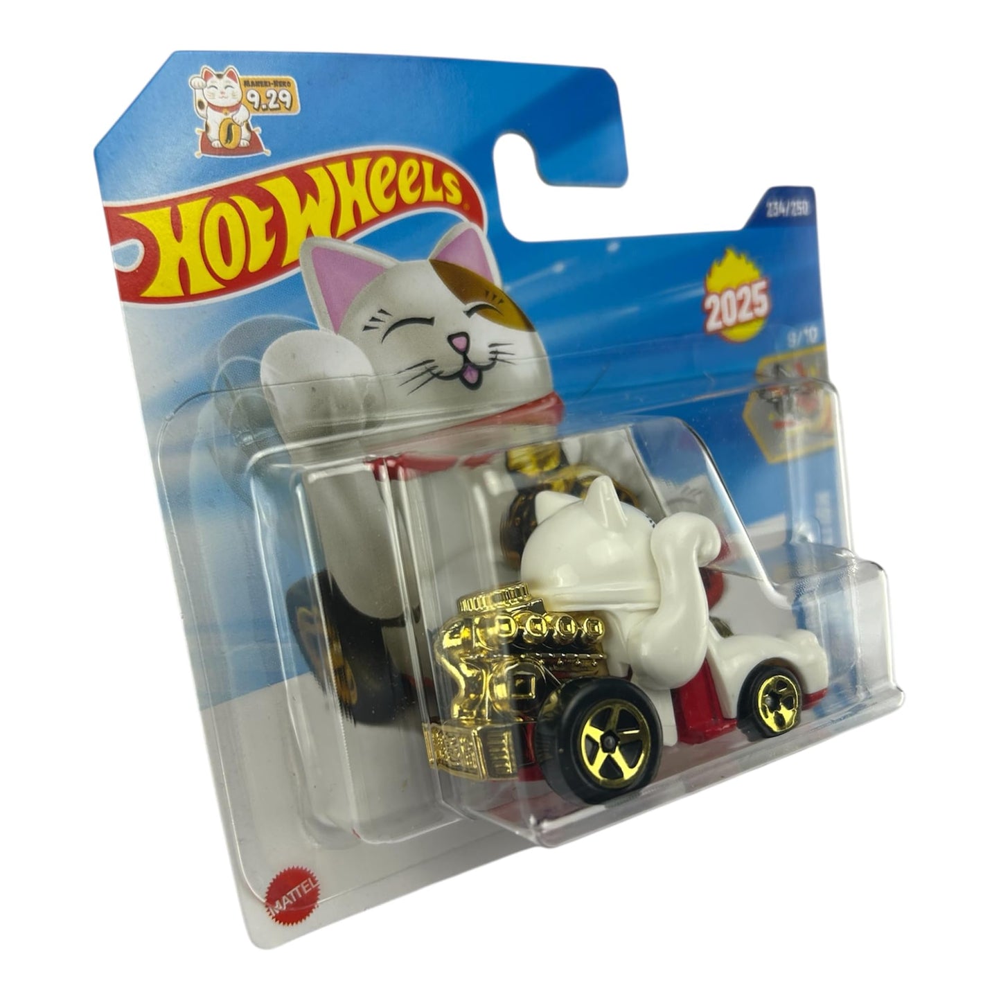 Hot Wheels Feline Lucky, Celebration Racers 9/10 [White] 234/250