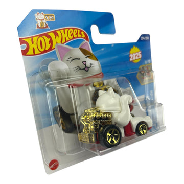 Hot Wheels Feline Lucky, Celebration Racers 9/10 [White] 234/250