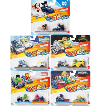 Hot Wheels Racer Verse Shredder & Michelangelo