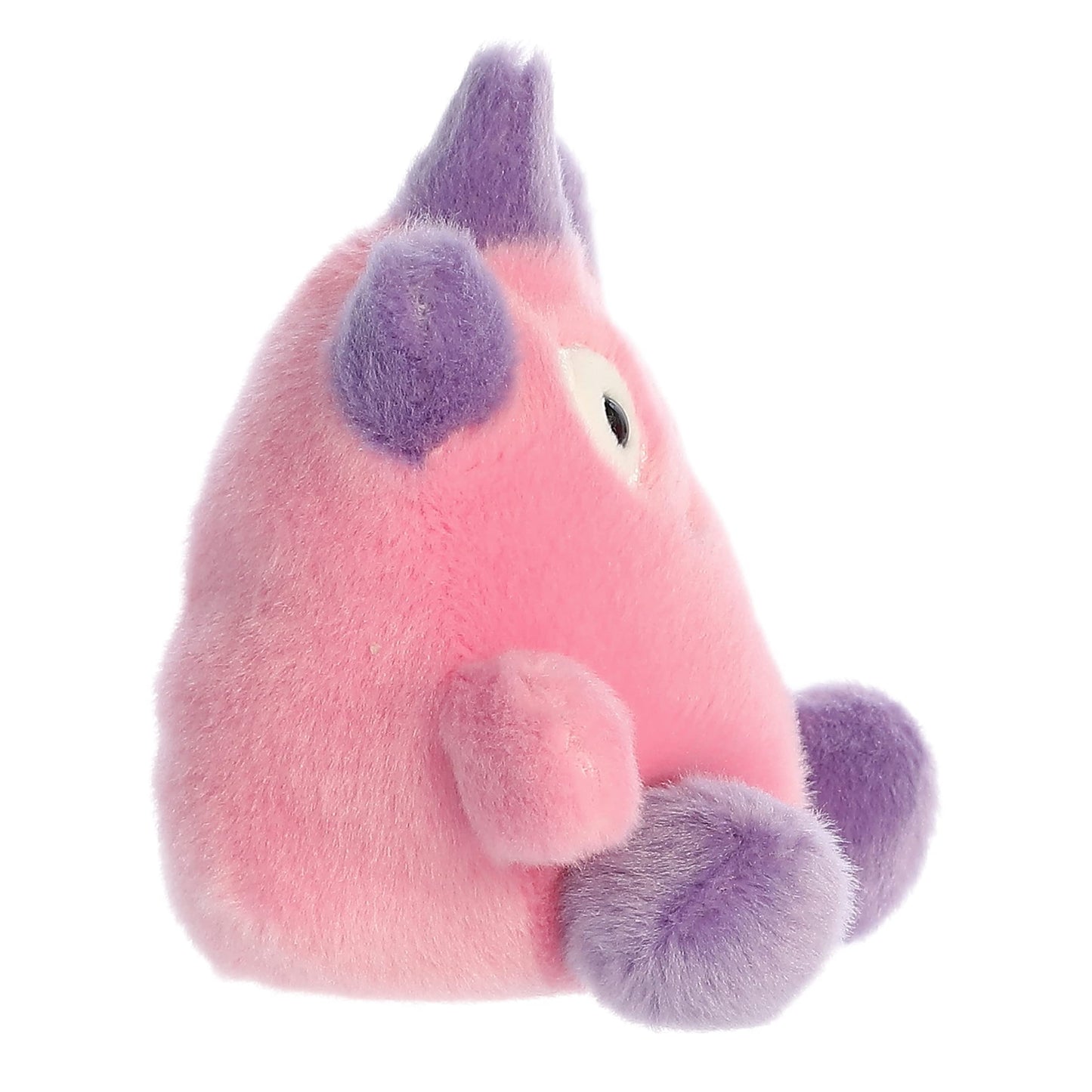 Aurora® Adorable Palm Pals™ Pip Monster™ Stuffed Animal - Pocket-Sized Fun - On-The-Go Play - Pink 5 Inches