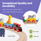 Maxim Enterprise Wooden Animal Train Set 7 Piece