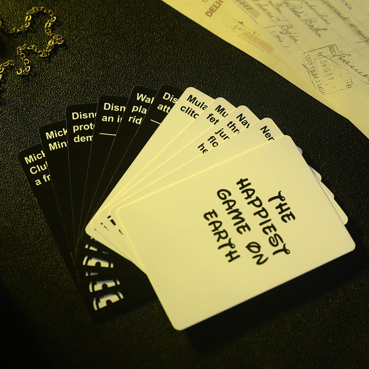 malygame The Happiest Game ON Earth Card Games for Adults and Family, Party Games for Game Night