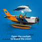 LEGO City Jungle Explorer Water Airplane Toy - Kids Toy Adventure Building Set for Boys and Girls, Ages 6+ - with 2 Minifigures for Pretend Play