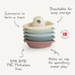 mushie Stackable Bath Boats Floating Toy (Original) | Made in Denmark