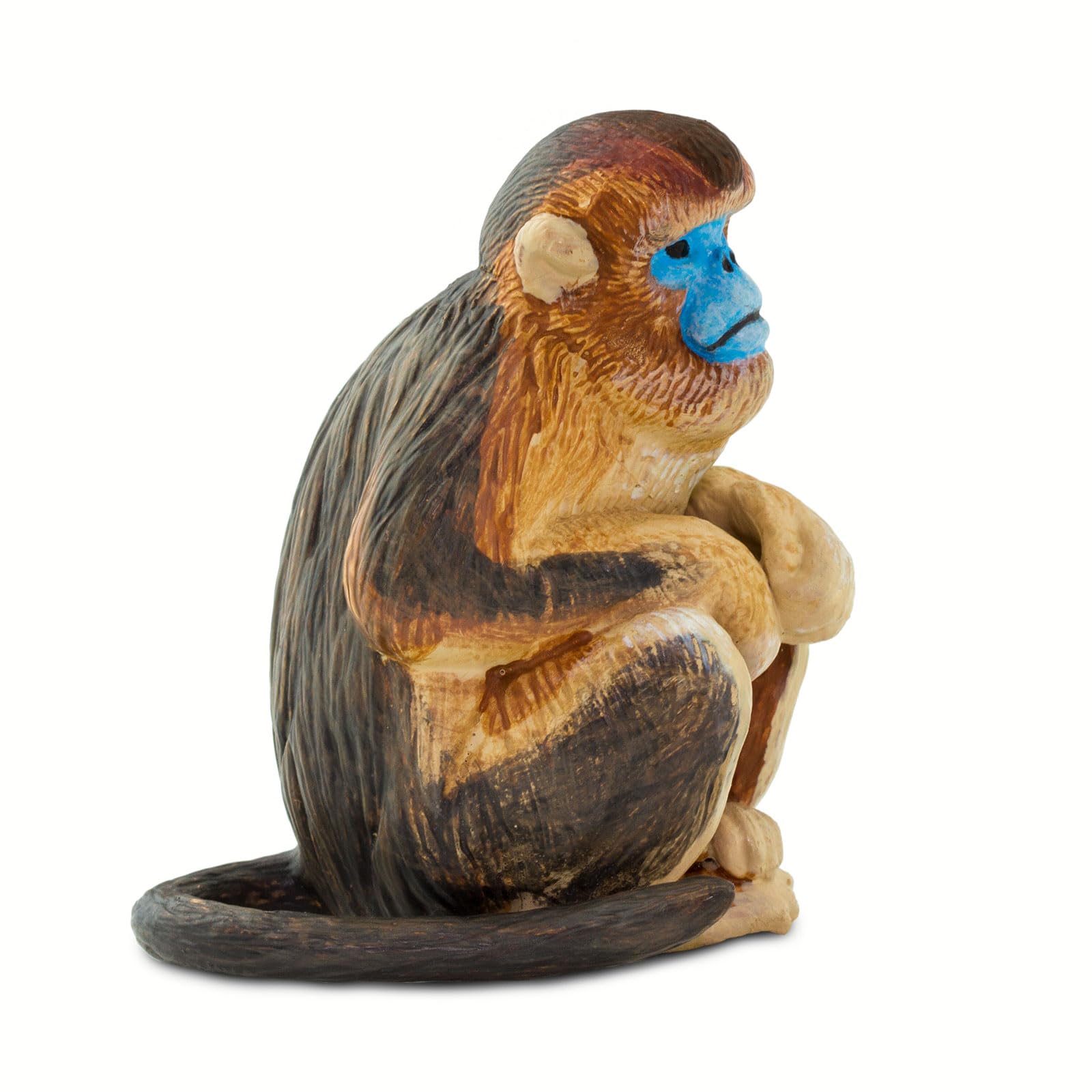 Safari Ltd. Snub Nosed Monkey - Realistic 2.5" Plastic Primate Figure - Educational Toy for Boys, Girls and Kids Ages 3+