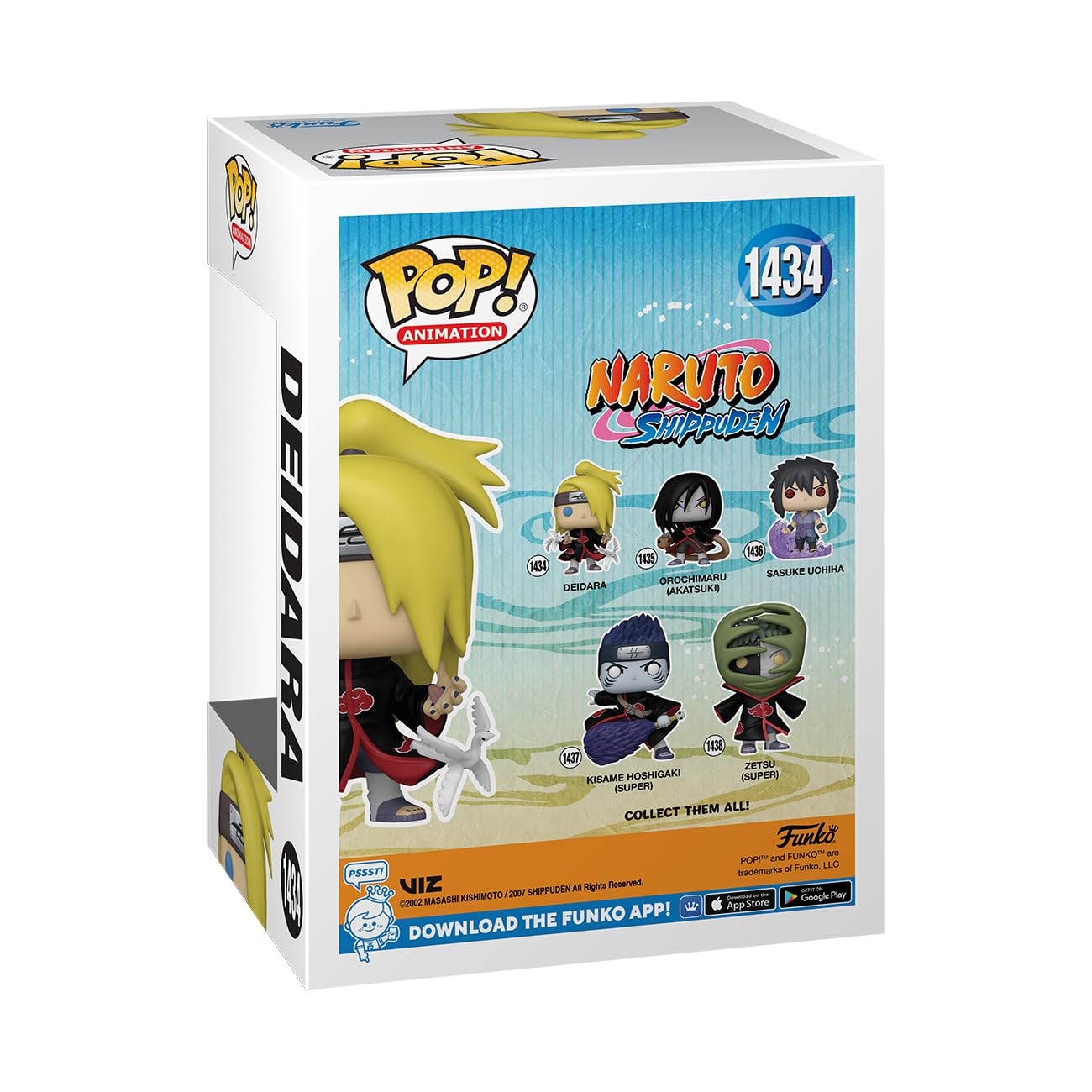 Funko POP! Animation: Naruto - Deidara - Collectable Vinyl Figure - Gift Idea - Official Merchandise - for Kids & Adults - Anime Fans - Model Figure