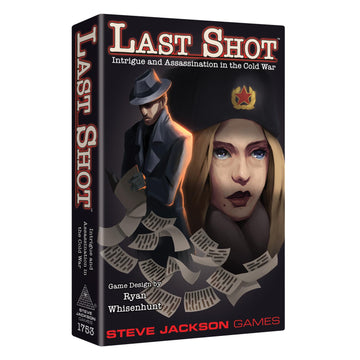 Steve Jackson Games Last Shot - Intrigue and Assassination in The Cold War | Fast Paced Card Game | 3 to 6 Players,3 to 6 Players, Ages 14+