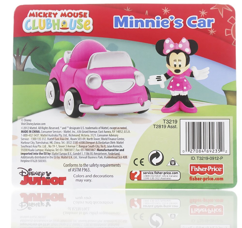 Fisher-Price Mickey Mouse Clubhouse Minnie's & Car Pack