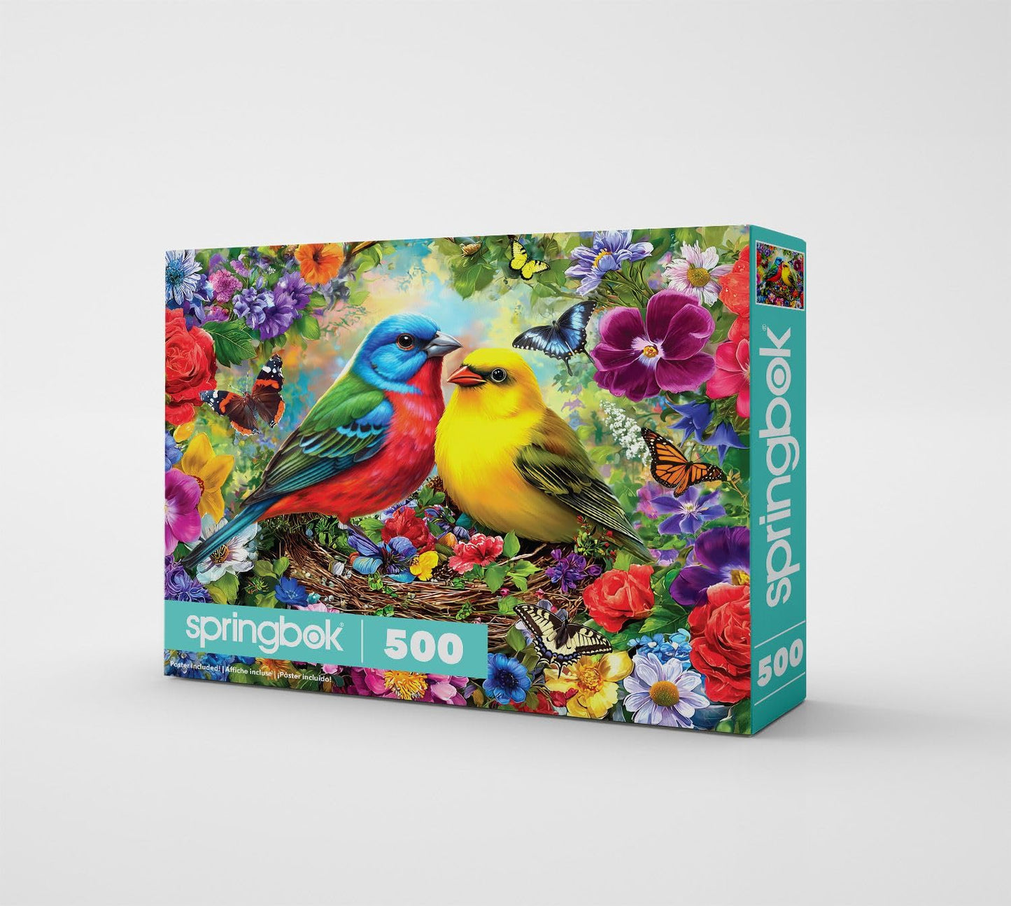 Springbok Spring Birds Serenade 500 Piece Jigsaw Puzzle for Adults