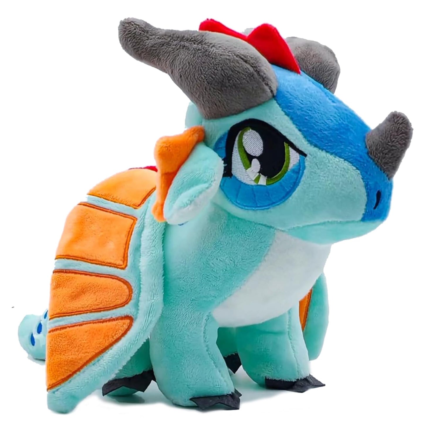 FCTREE Soft Wings Dragon Plush Toy,Fire Dragon Pillow,Pterosaur Plush Flying Dragon Plushie Toys for Fans Kids Boys Girls Birthday Toys,Dragon Lover