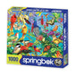Springbok Peacock Garden 1000 Piece Jigsaw Puzzle for Adults - Unique Cut Pieces - Made in USA