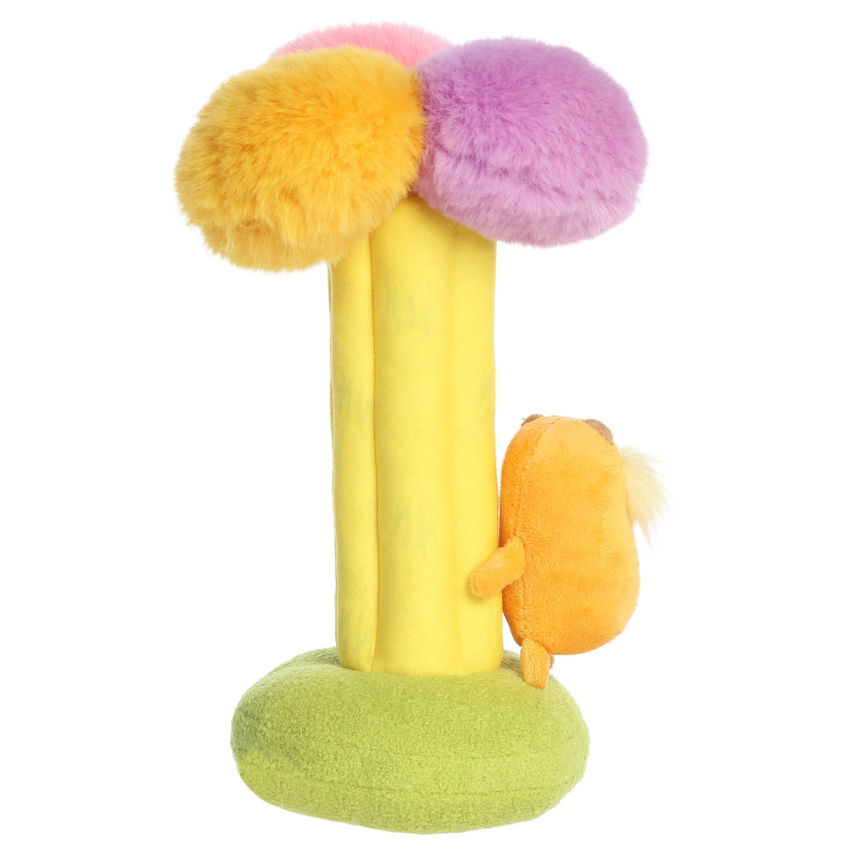 Aurora Dr. Seuss 10.5" Lorax Climbing Truffula Tree Whimsical Plush