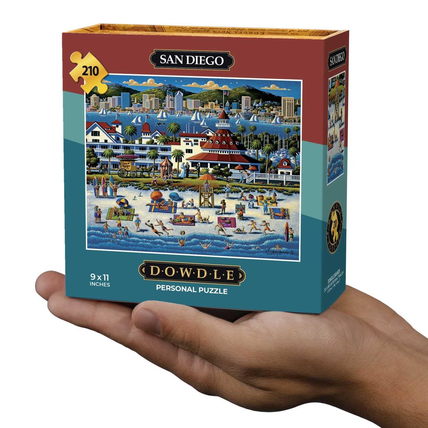 Dowdle Personal Puzzle - San Diego - 210 Piece