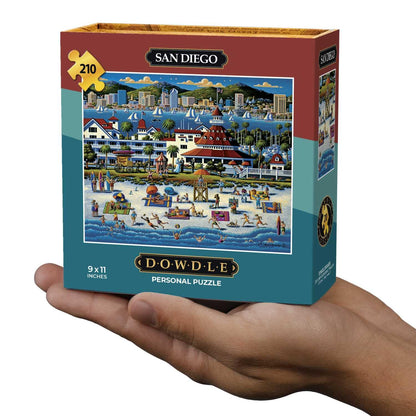 Dowdle Personal Puzzle - San Diego - 210 Piece