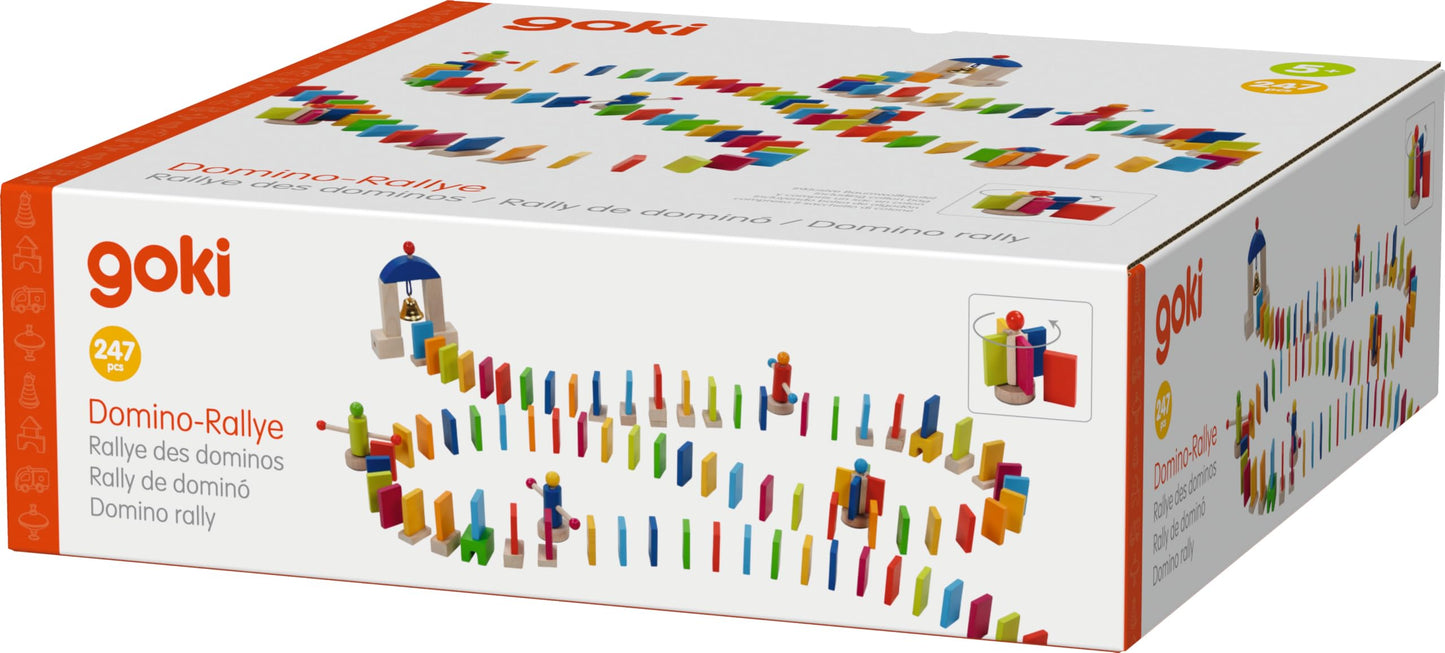 Goki Domino-Rallye Game