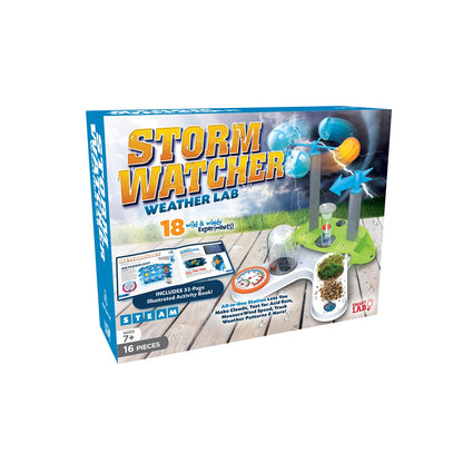 SMARTLAB Toys Storm Watcher Weather Lab with 18 Wild and Windy Experiments