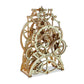 MindWare Gearjits Clock - 3D Wooden Mechanical Model Kit for Teens and Adults, Build Your Own Working Clock witj Moving Gears