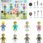 Picasso Toys Magnetic Action Figures Medieval King and Knights Character for Building Blocks Tiles Construction Toddler Toy Set Magnets Expansion Pack