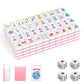 1.2" American Mahjong Tile Set, 166 Tiles + 4 Dice, Mahjong Tiles Only