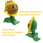 BASHERISE 3 PCS PVZ Plant Plush Normal Sets Toys Sunflower, Green Pea, Gray Zombies, Brown Coat Toys Figure Doll, Great Gift for Christmas, Birthday