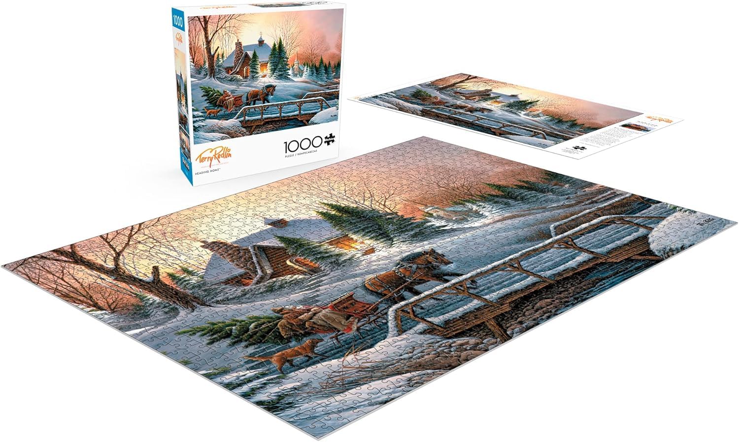 Buffalo Games Terry Redlin, Heading Home, 1000 Piece Puzzle for Adults
