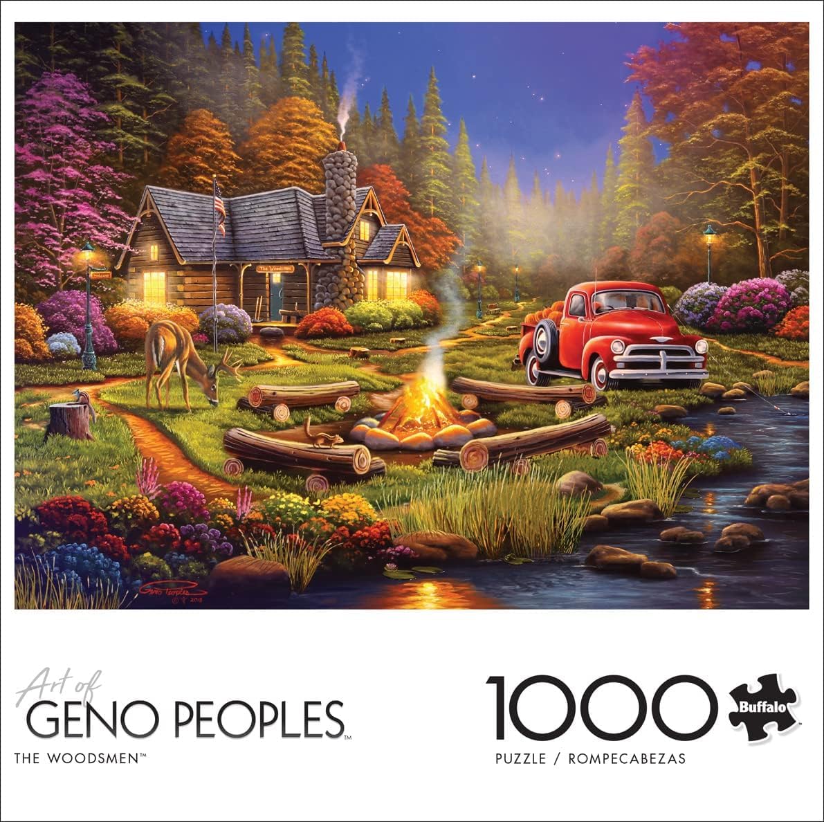 Ceaco - The Woodsmen - 1000 Piece Jigsaw Puzzle for Adults