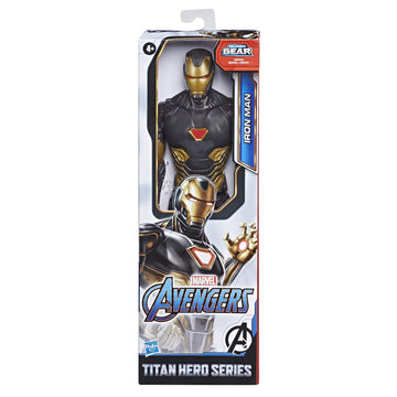 Marvel Avengers Titan Hero Series Blast Gear Iron Man Action Figure, 12-Inch Toy, Inspired by The Marvel Universe, for Kids Ages 4 and Up