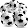 Inflatable Soccer Balls (Pack of 12) 16-inch, Soccer Party Beach Balls Bulk