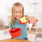 Melissa & Doug Prepare & Serve Pasta Set with Toy Food & Kids Play Kitchen Accessories, Montessori-Inspired Preschool Learning Toys for Girls & Boys