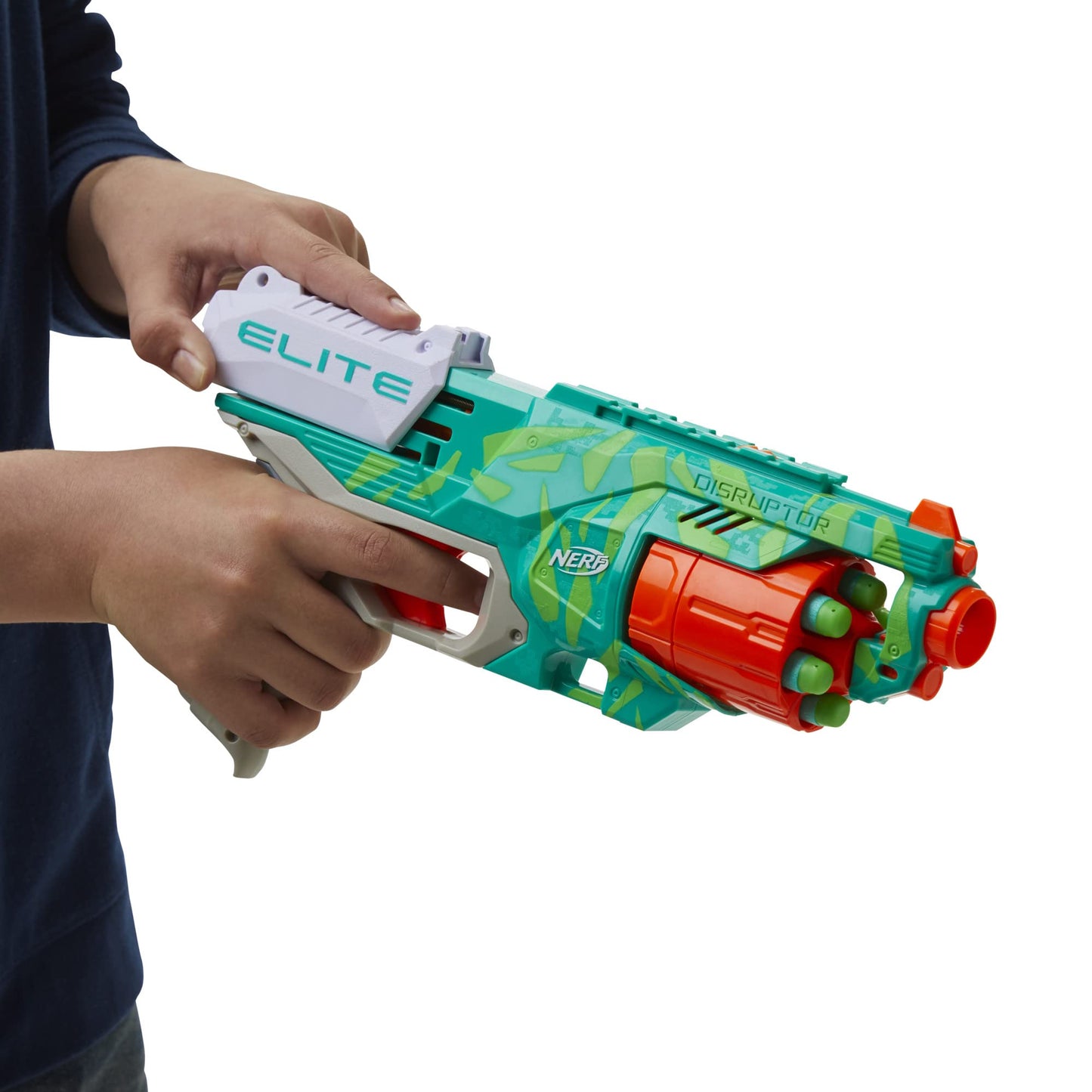 NERF Elite Disruptor Dynamic Green Dart Blaster