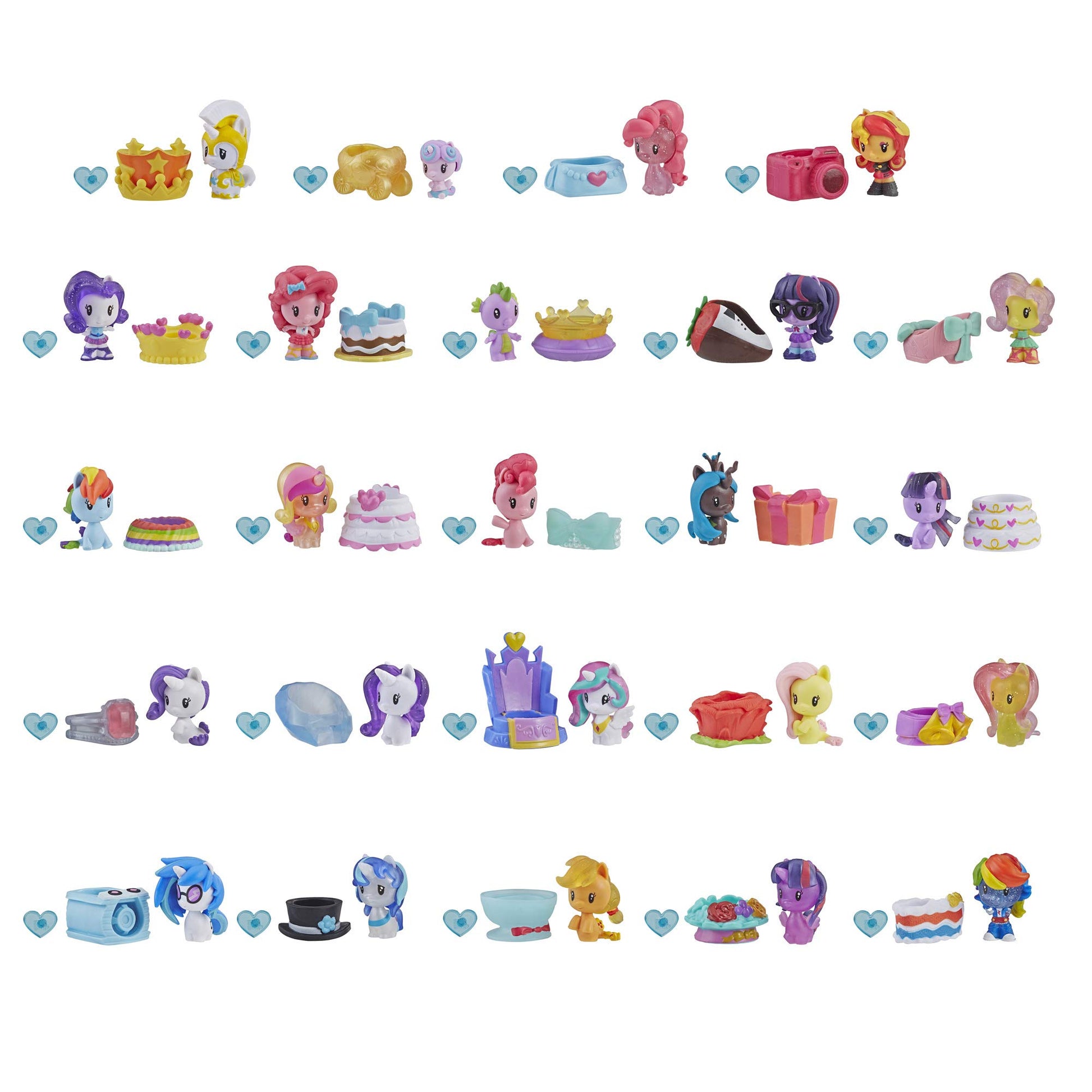 My Little Pony Cutie Mark Crew Series 6 Blind Bag: Rainbow Fashion Collectible Mystery Figure with Accessory, Toy for Kids Ages 4 & Up