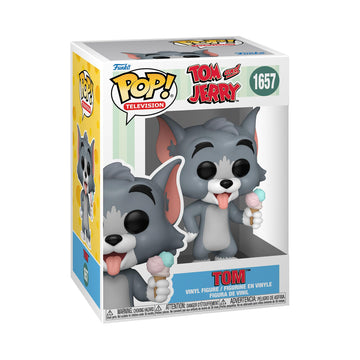 Funko Pop TV: Tom and Jerry - Tom - Collectable Vinyl Figure - Gift Idea - Official Merchandise - Toys for Kids & Adults - Cartoon/Animation Fans