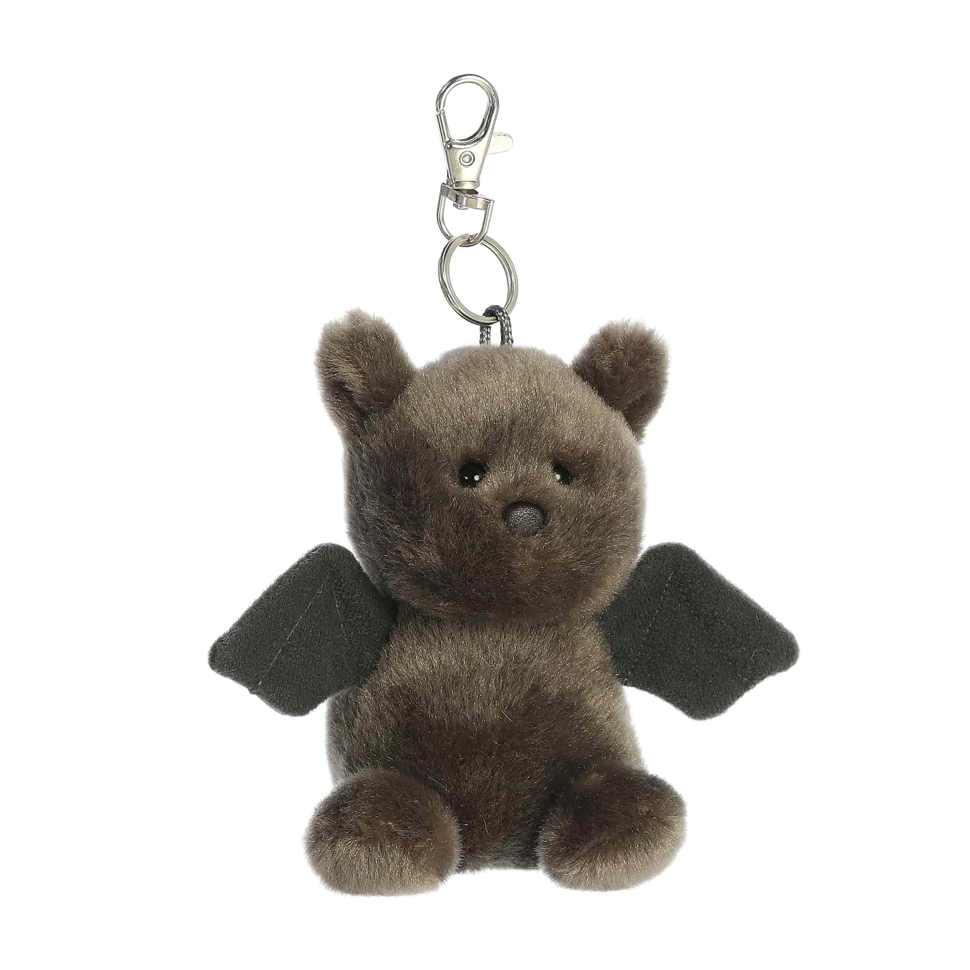 Aurora® Adorable Palm Pals™ Luna Bat™ Clip-On - Fun Collectible Plush for Kids and Adult Collectors - Perfect for Decorating Rooms and Birthday Gifts