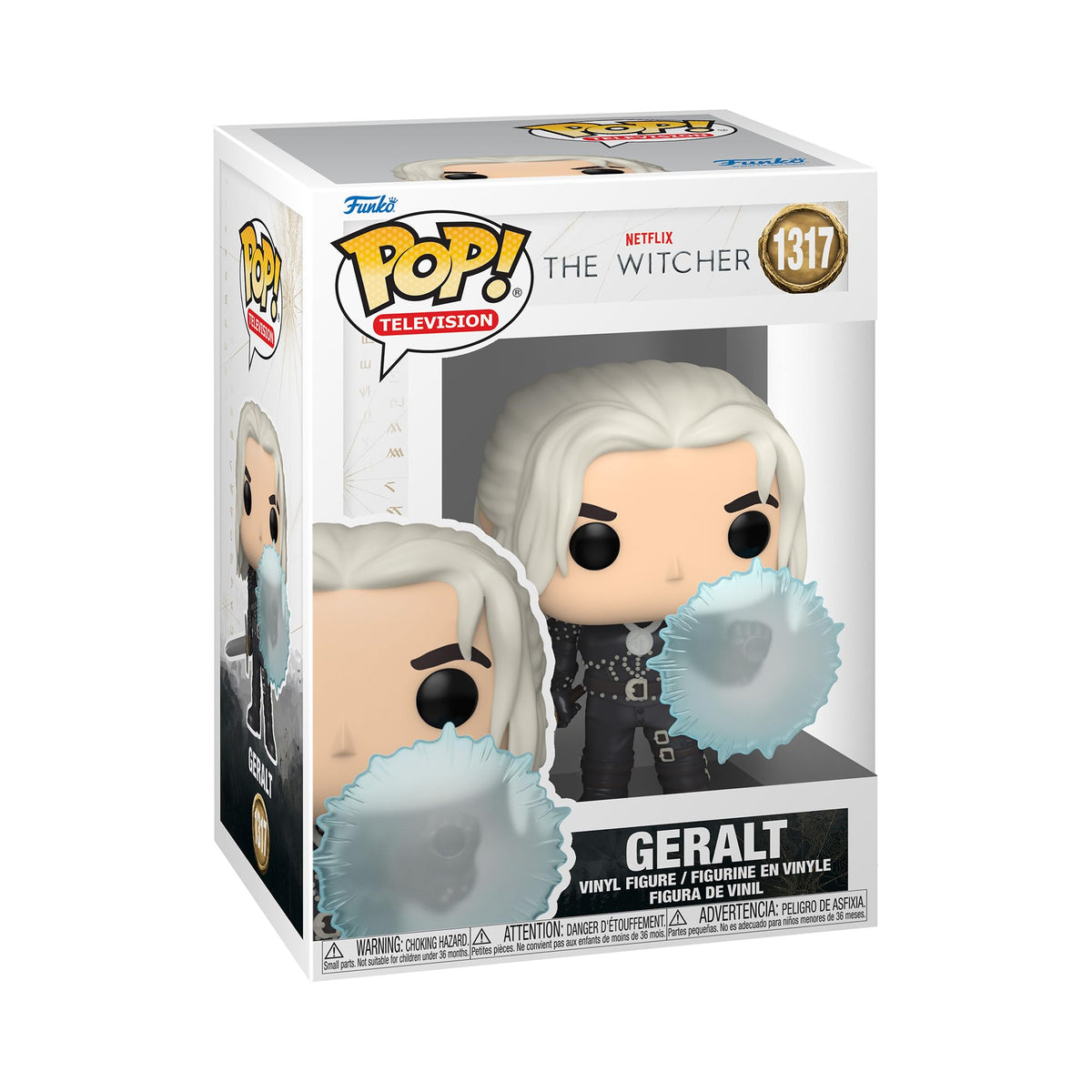 Funko POP! TV: Witcher - Geralt - (Shield) - The Witcher - Collectable Vinyl Figure - Gift Idea - Official Merchandise - for Kids & Adults - TV Fans