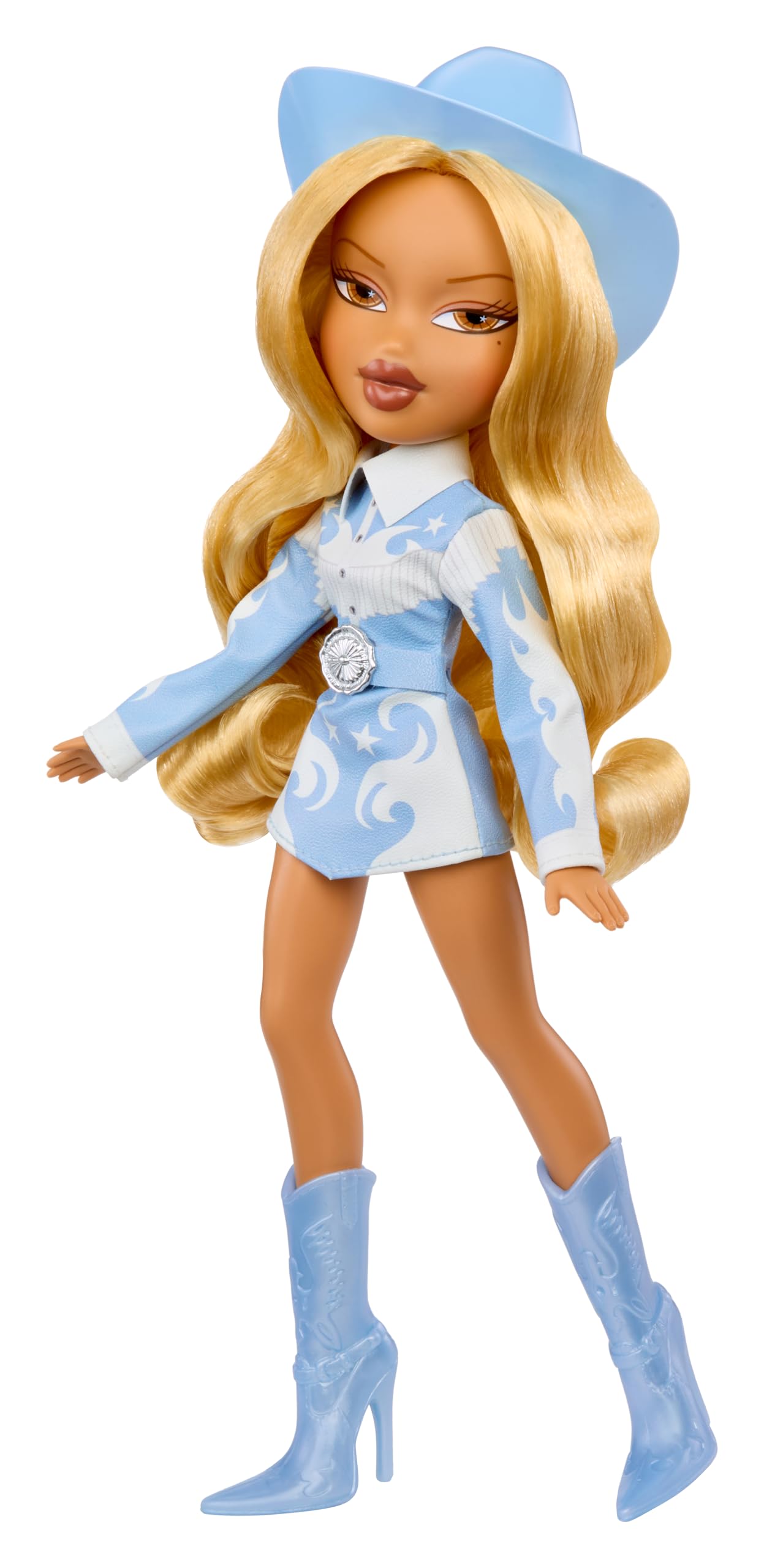 Bratz Sassy Stampede Yasmin Fashion Doll with Accessories: Western, Cowgirl Style Clothes & Accessory Pieces