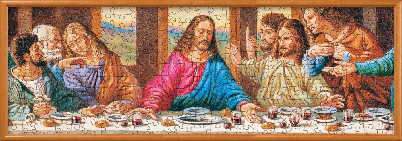 MasterPieces 1000 Piece Jigsaw Puzzle for Adults, Family, Or Youth - The Last Supper - 13"x39"