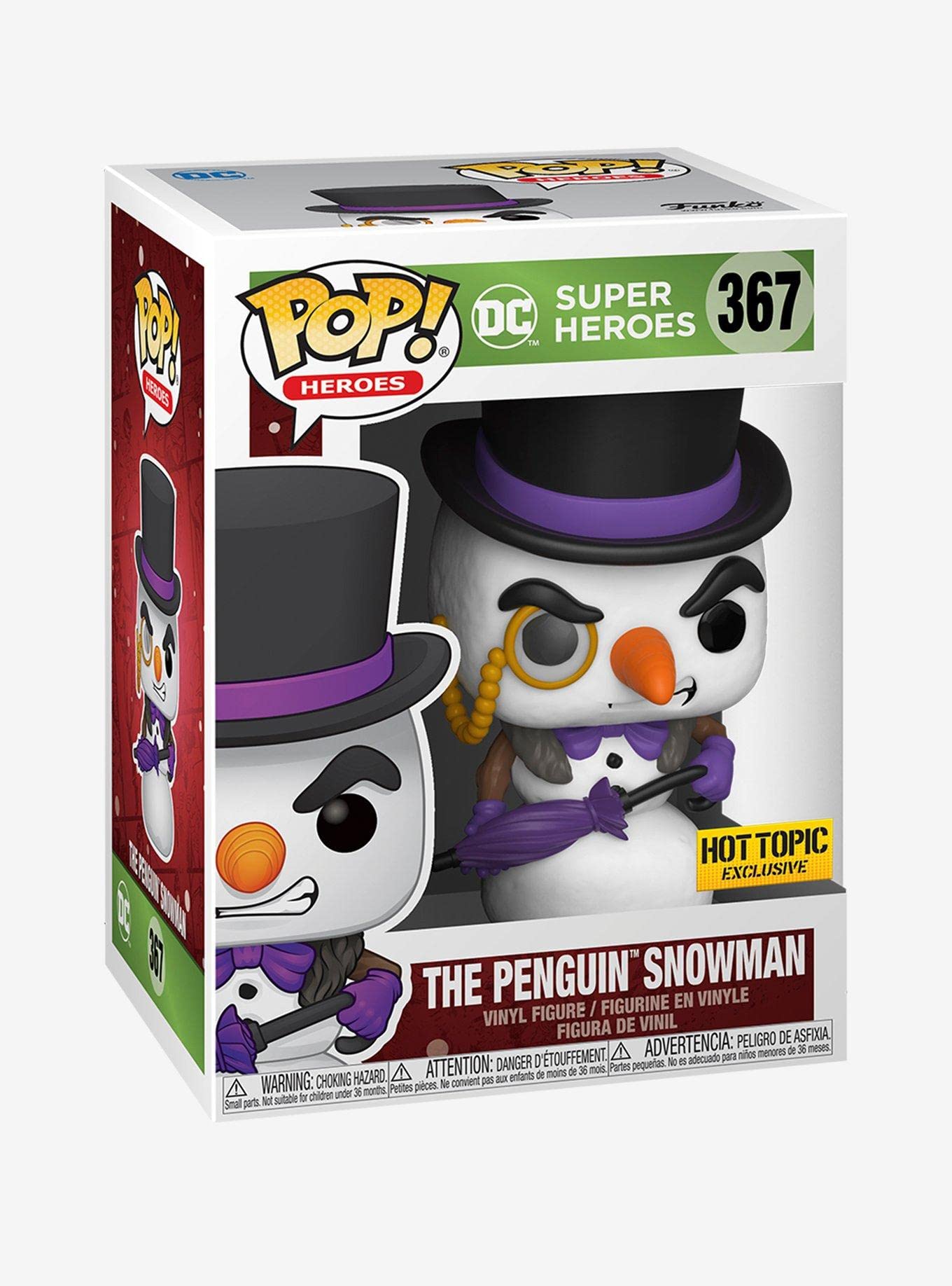 Funko POP! Heroes: DC Holiday 51674 - Penguin as Snowman #367