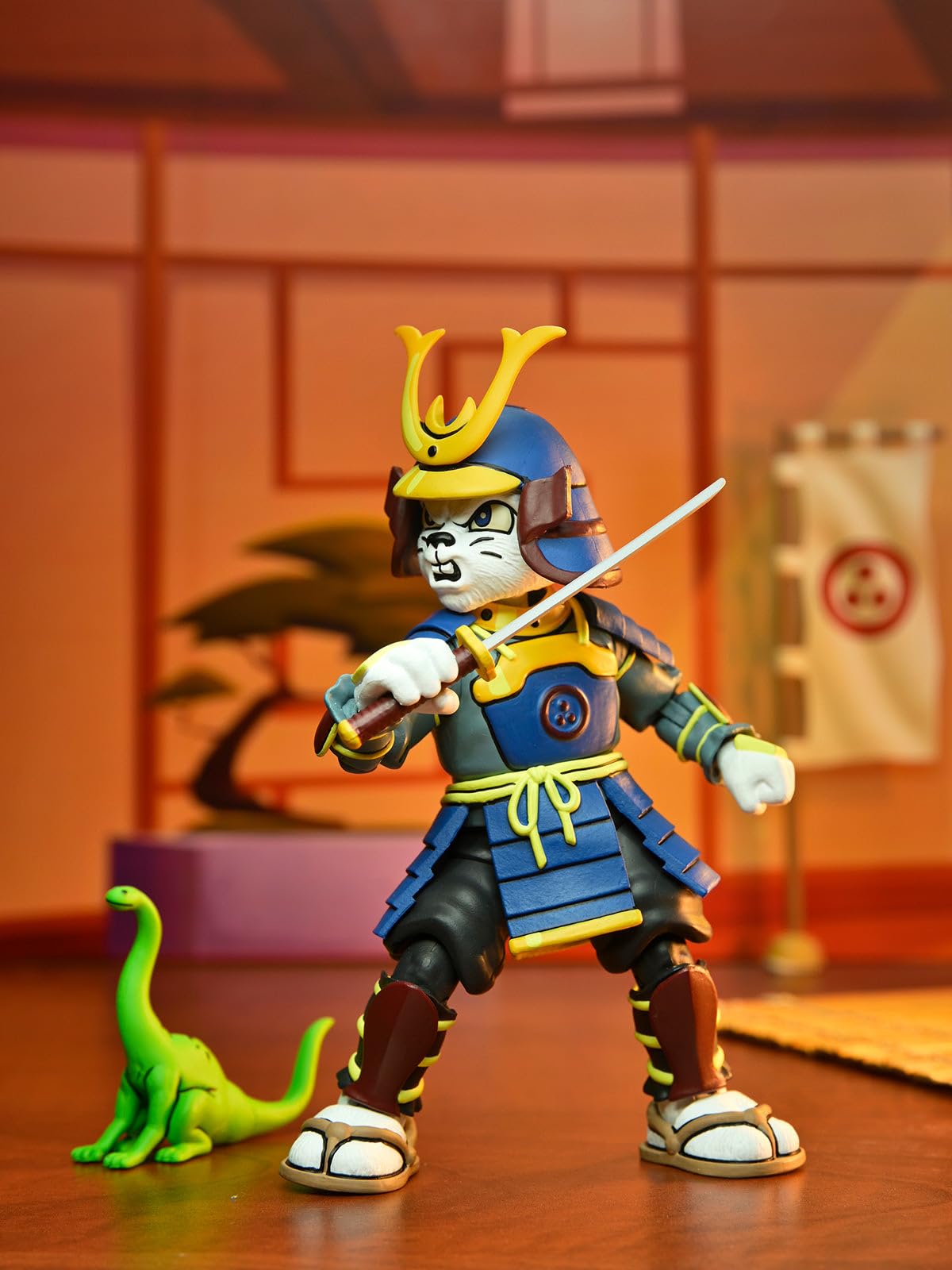 NECA Teenage Mutant Ninja Turtles 1987 Cartoon Ultimate Samurai Adventure Usagi Yojimbo 7” Scale Action Figure