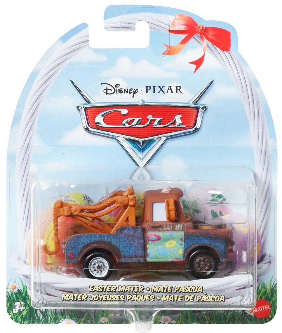 Disney Pixar Cars Easter Diecast Vehicle Set, 5-Pack Collection, Holiday Theme HTY61-963C