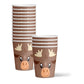Moose Birthday Party Supplies Set Plates Napkins Cups Tableware Kit for 16