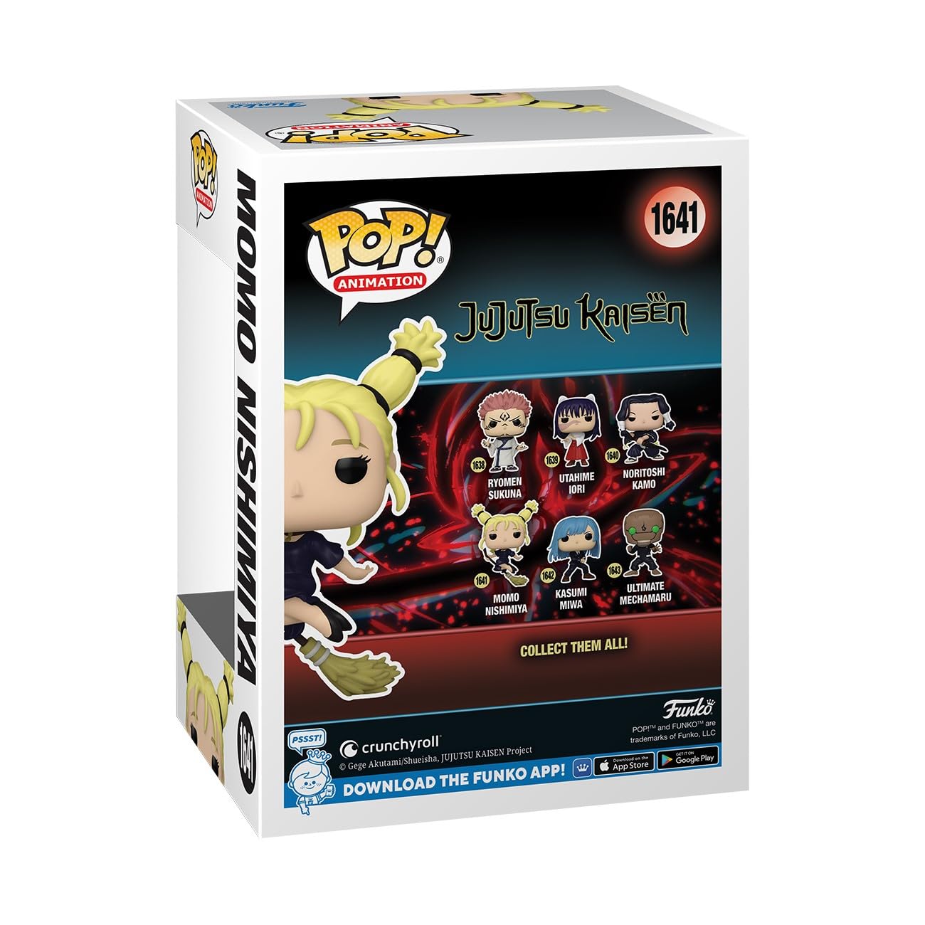 Funko POP! Animation: JJK - Momo Nishimiya - Jujutsu Kaisen - Collectable Vinyl Figure - Gift Idea - Official Merchandise - for Kids & Adults - Anime