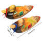 Fnskatzici 2Pcs Wooden Mandarin Duck Statues - Hand Painted Feng Shui Decor for Love & Fidelity - 8.7 Inch Large Asian Art Figurines - Great Wedding &