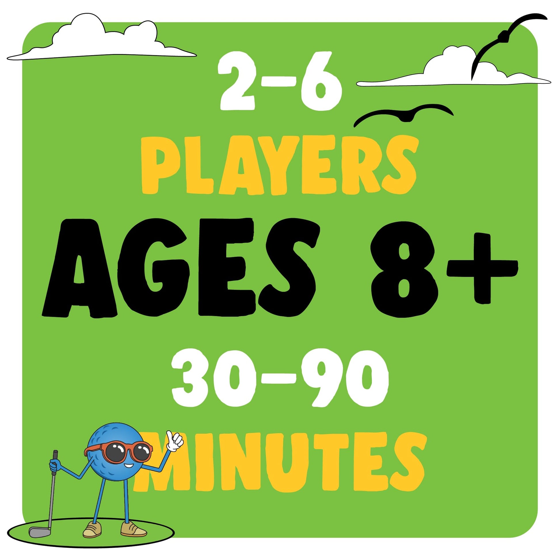 Play Nine The Card Game of Golf, Ages 8 and Up, Couples Date Night Gift, Game Night Favorite, 15 Min Gameplay, Family Friendly Card Game for Kids