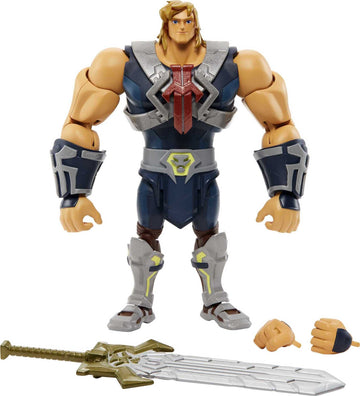 Masters of the Universe Masterverse Animated He-Man Action Figure with Accessories, 7-inch MOTU Collectible Gift