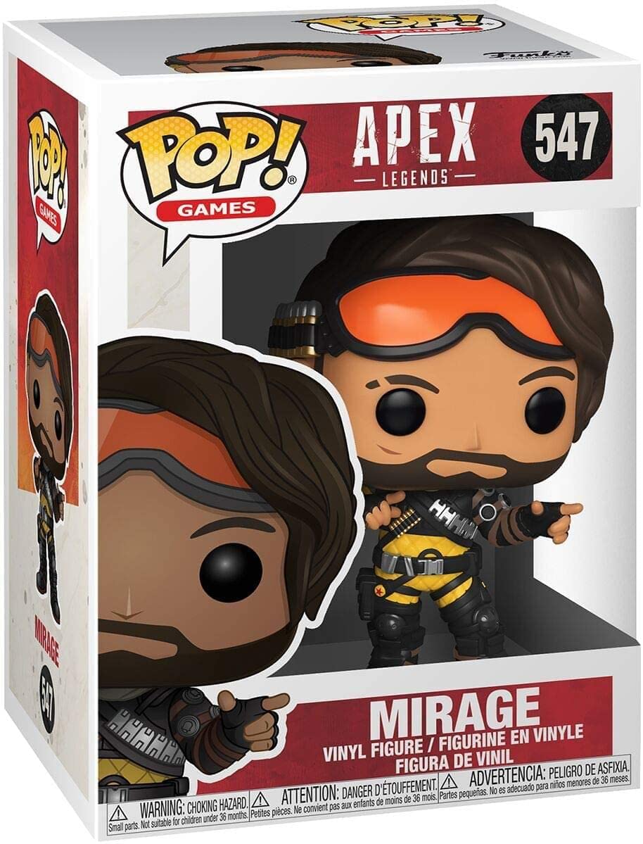 Funko Pop! Games: Apex Legends - Mirage, Multicolor