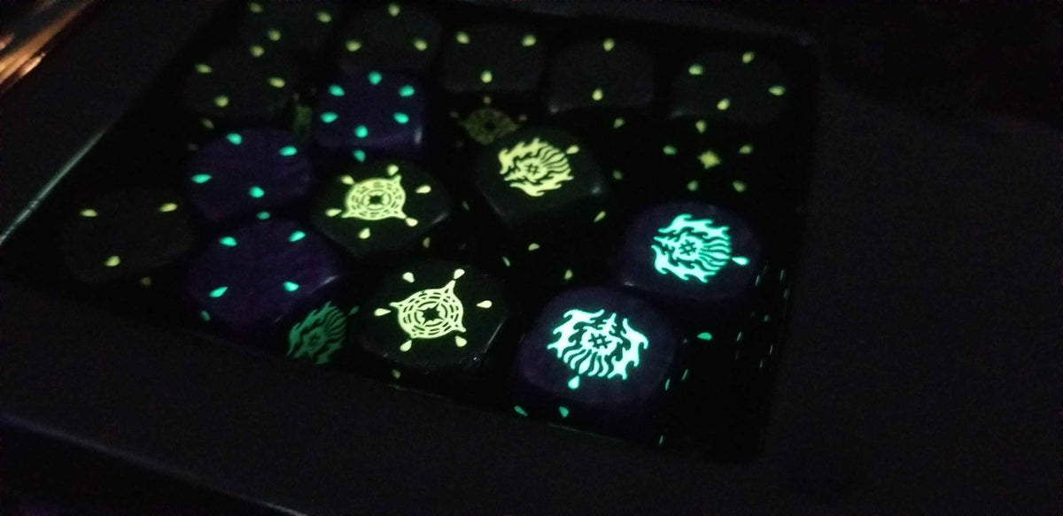 Our Brilliant Ruin Studio Hermitage RPG Dice Set, 15 D6 Dice