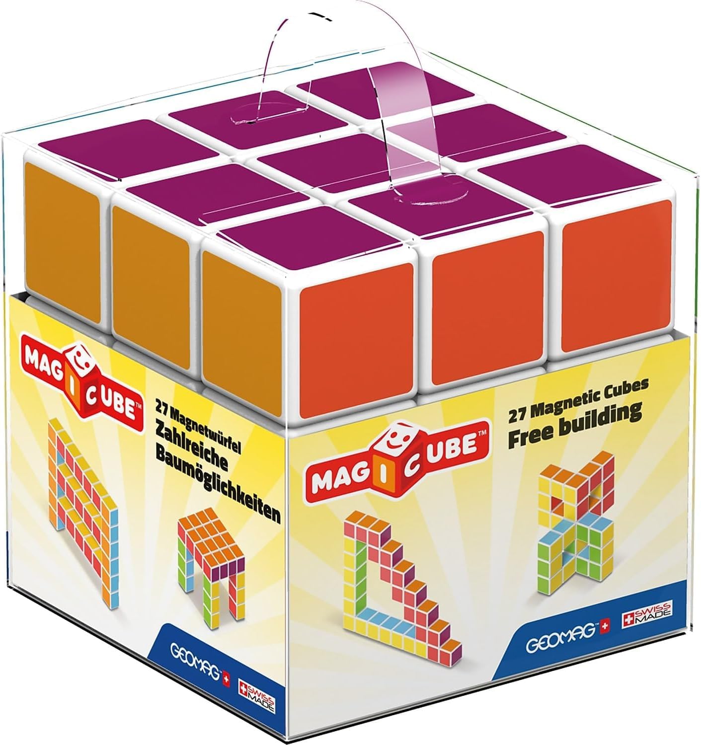 Geomag Magicube Free Building 27Piece Construction Toy Set