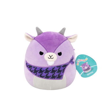 Squishmallows SQCR08546 - Shirley goat with bandana, 19 cm, official plush, super soft cuddly toy